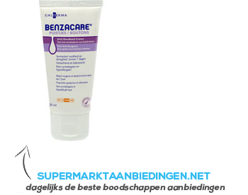 Benzacare Anti-roodheid crème SPF30 aanbieding