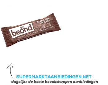 Beond Raw choco bar aanbieding