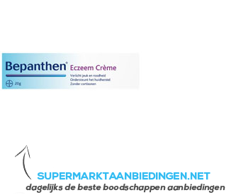 Bepanthen Eczeem crème aanbieding