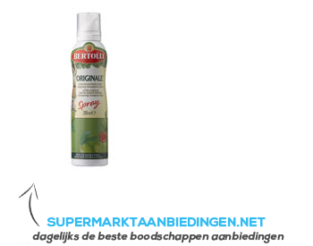Bertolli Extra vergine olijfolie-spray originale aanbieding