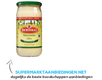 Bertolli Mayonaise olijfolie aanbieding