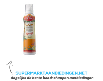 Bertolli Olio di oliva olijfolie-spray cucina aanbieding