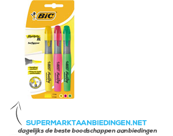 Bic Brite liner XL aanbieding