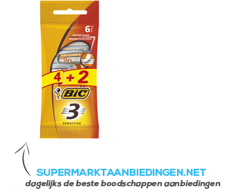 Bic Sensitive 3 pouch aanbieding