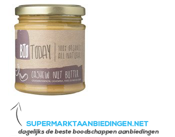 Bio Today Cashewpasta pot bio aanbieding