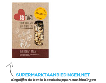 Bio Today High energy muesli biologisch