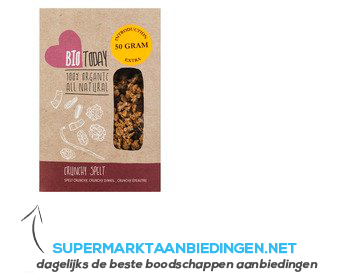 Bio Today Spelt crunchy biologisch aanbieding