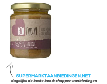 Bio Today Tahin naturel pot biologisch