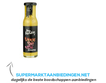 BioBandits Humming honey mustard sauce aanbieding