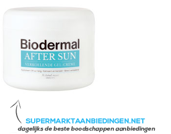 Biodermal After sun gel-crème aanbieding