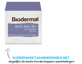 Biodermal Dagcrème anti-age 30 aanbieding