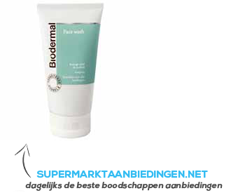 Biodermal Facewash aanbieding