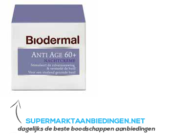 Biodermal Nachtcrème anti-age 60 aanbieding