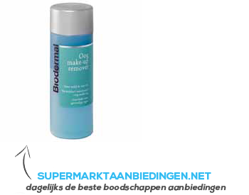 Biodermal Oog make-up remover aanbieding