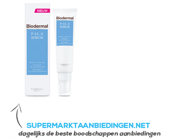 Biodermal P-CL-E serum aanbieding