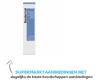 Biodermal Pigmentcrème gezicht/ hals aanbieding