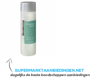 Biodermal Reinigingslotion aanbieding