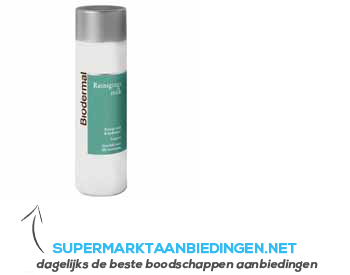 Biodermal Reinigingsmelk aanbieding