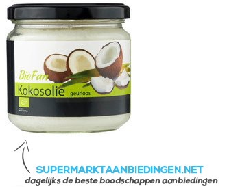 Biofan Coconut oil aanbieding