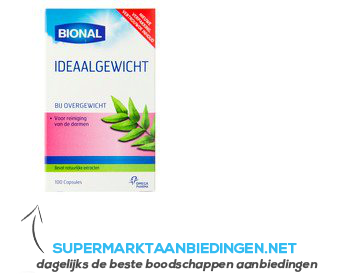 Bional Ideaal gewicht tabletten aanbieding