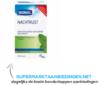 Bional Nachtrust aanbieding