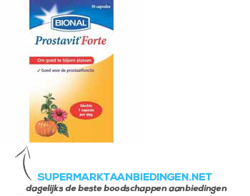 Bional Prostavit Forte aanbieding