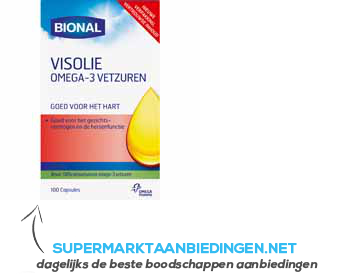 Bional Visolie aanbieding