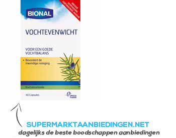 Bional Vochtevenwicht aanbieding