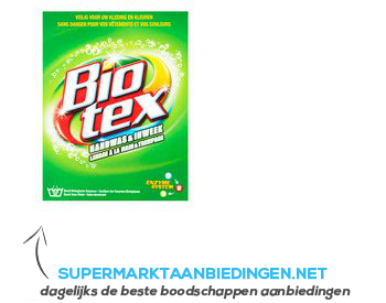 Biotex Waspoeder handwas & inweek aanbieding