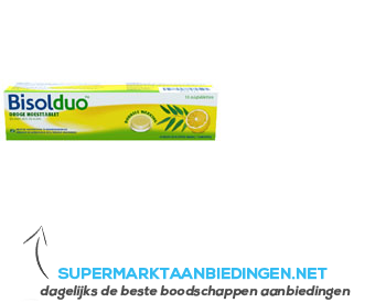 Bisolduo Zuigtabletten droge hoest lemon-eucal. aanbieding