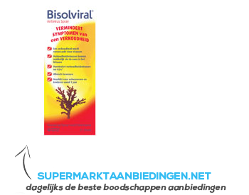 Bisolviral Antivirus neusspray aanbieding