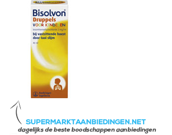 Bisolvon Druppels voor kinderen oplossing 2mg/ml aanbieding