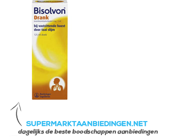 Bisolvon Elixer forte 8 mg aanbieding