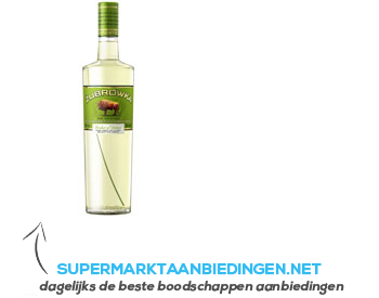 Bison Grass Vodka aanbieding