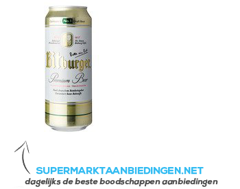 Bitburger Bier aanbieding