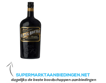 Black Bottle 5 years aanbieding