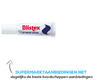 Blistex Lip relief cream aanbieding