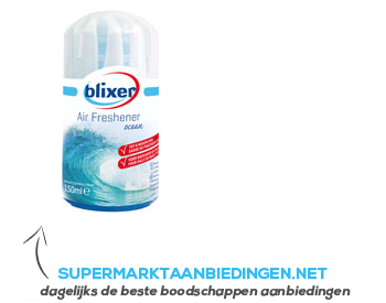 Blixer Luchtverfrisser ocean aanbieding