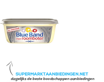 Blue Band Met roomboter zeezout aanbieding