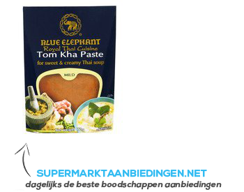 Blue Elephant Tom kha paste aanbieding