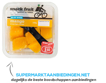 Blue Skies Snackfruit mango aanbieding