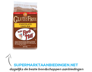 Bob's Red Mill Chocolate cakemix aanbieding