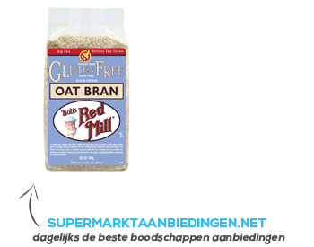 Bob’s Red Mill Oat bran aanbieding