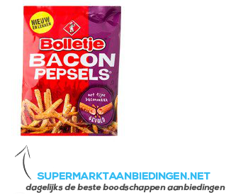 Bolletje Bacon pepsels aanbieding