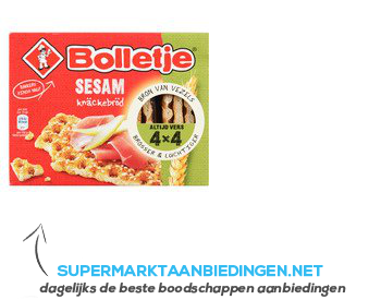 Bolletje Knäckebrod sesam aanbieding