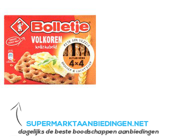 Bolletje Knäckebrod volkoren aanbieding