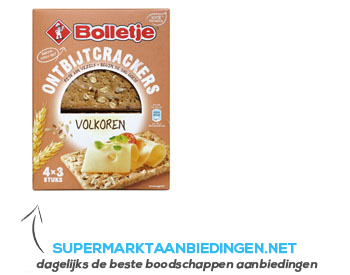 Bolletje Ontbijtcrackers volkoren