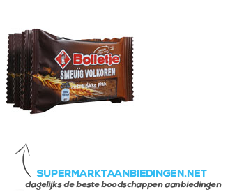 Bolletje Portiekoek volkoren aanbieding