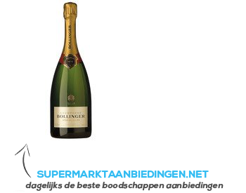 Bollinger Champagne special cuvée aanbieding