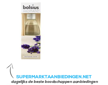 Bolsius Aromatic geurstokjes lavendel aanbieding